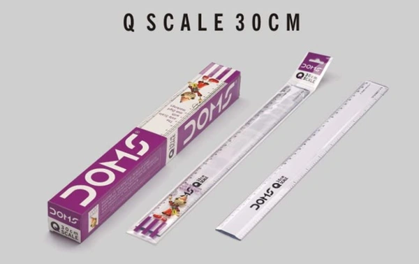 DOMS Q SCALE 30CM (PACK OF 1)